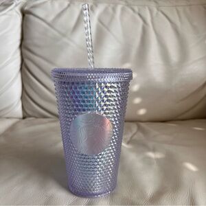 Starbucks Iridescent Tumbler with Straw 16oz